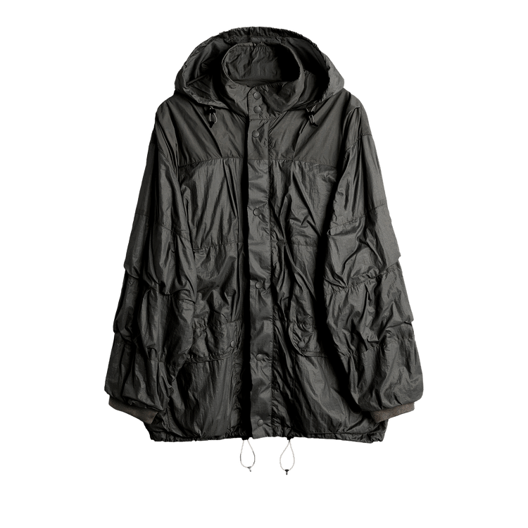 Our Legacy Exhaust Puffa 'Black Rubberized Nylon'