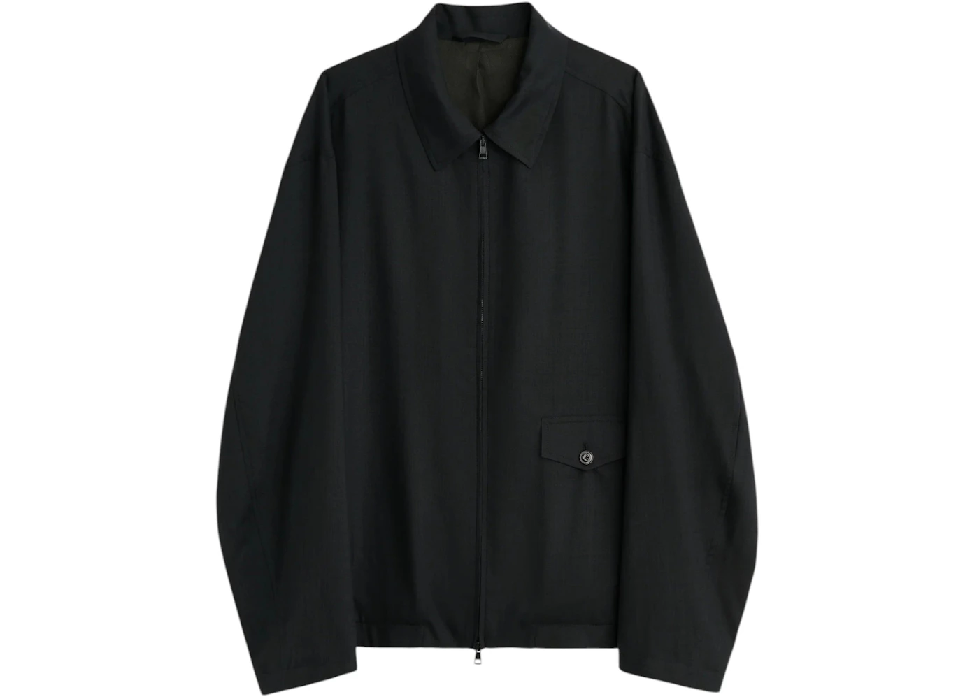 Our Legacy Evolved Jacket Eclipse Black Merino Voile