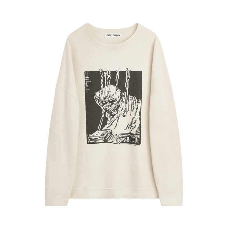 Our Legacy Slack Sweatshirt 'Angry Fan Mail Print'