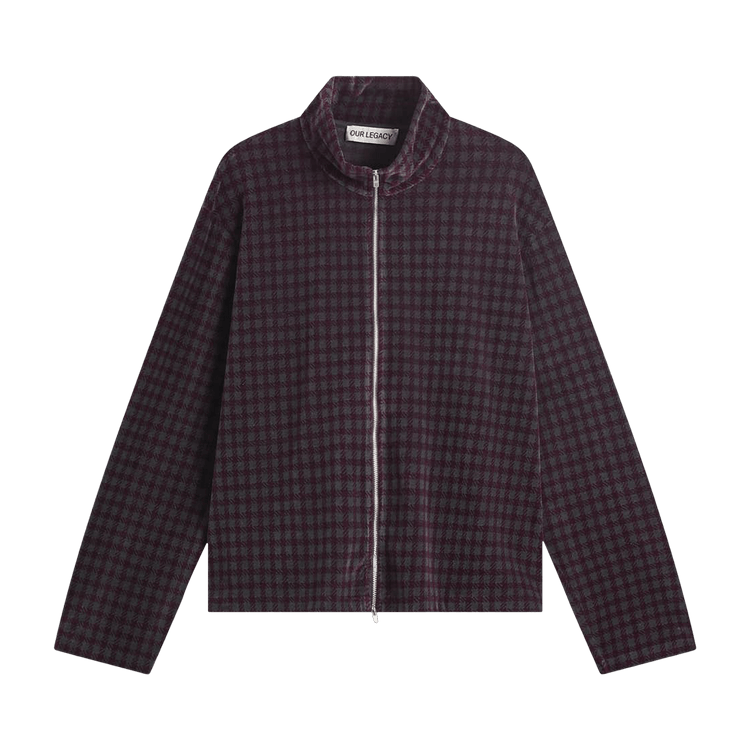 Our Legacy Shrunken Full Zip Jacket 'Bordeaux'