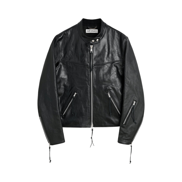 Our Legacy Yurei Jacket 'Whisker Black Buffed Lambskin'