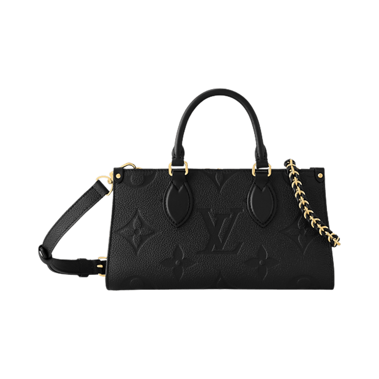Louis Vuitton Onthego East West 'Black Monogram Embossed Empreinte Cowhide Leather'