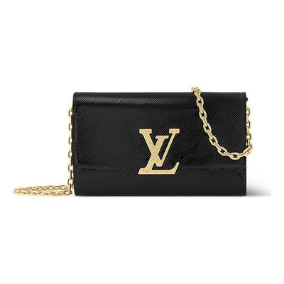 (WMNS) LOUIS VUITTON Pochette Louise Epi Leather Handbag 'Black'