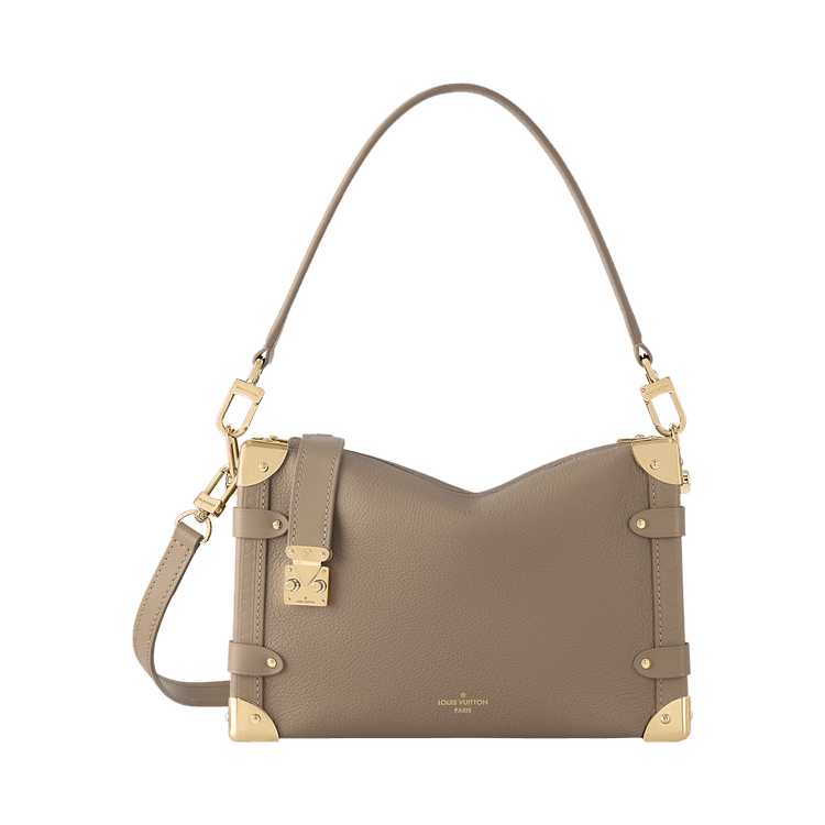Louis Vuitton Side Trunk MM 'Taupe Calf Leather'