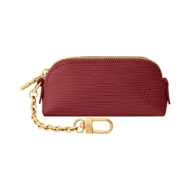 Louis Vuitton Cosmetic Lipstick Pouch 'Monogram Rouge ÉPi Leather'