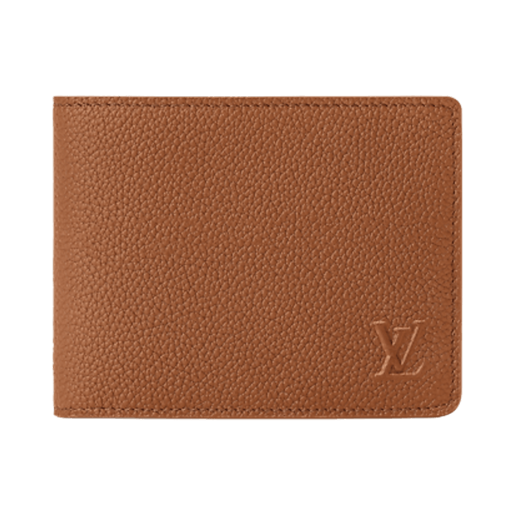 Louis Vuitton Multiple Wallet 'Tan Waxy Calfskin Leather'