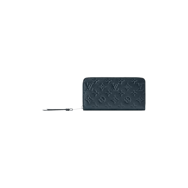 Louis Vuitton Zippy Wallet 'Shimmery Ink Monogram Embossed Empreinte Cowhide Leather'