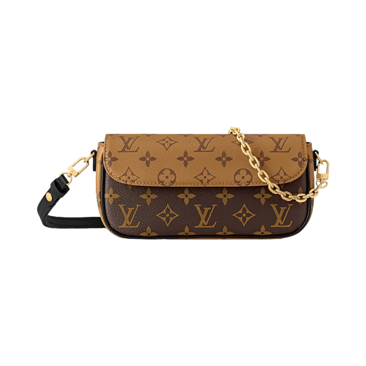 Louis Vuitton Wallet On Chain Ivy 'Brown Monogram Reverse Canvas'