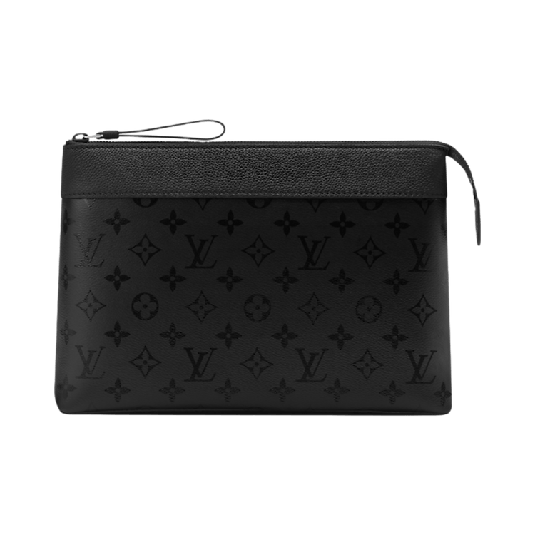 Louis Vuitton Pochette Voyage Souple 'Black Monogram Midnight Canvas'
