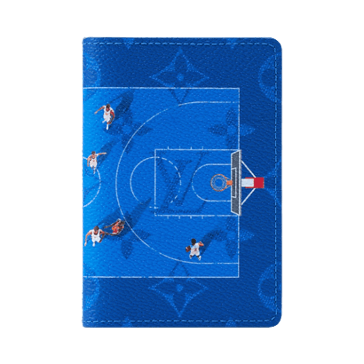 Louis Vuitton Pocket Organizer 'Basketball Blue Monogram Canvas'