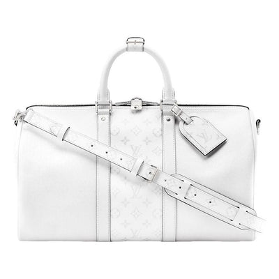 LOUIS VUITTON Keepall Bandoulière 45 'Optic White'