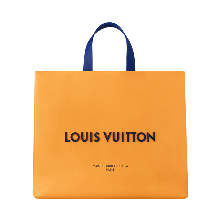 Louis Vuitton Shopper Tote MM 'Saffron Yellow Cowhide Leather'