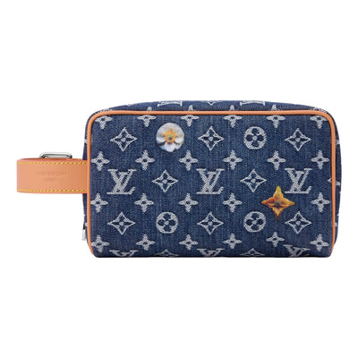 LOUIS VUITTON Locker Dopp Kit 'Blue'