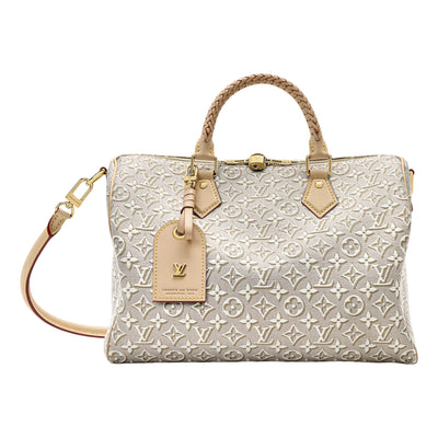 (WMNS) LOUIS VUITTON Speedy Soft 30 'Monogram Emblème Peuplier'
