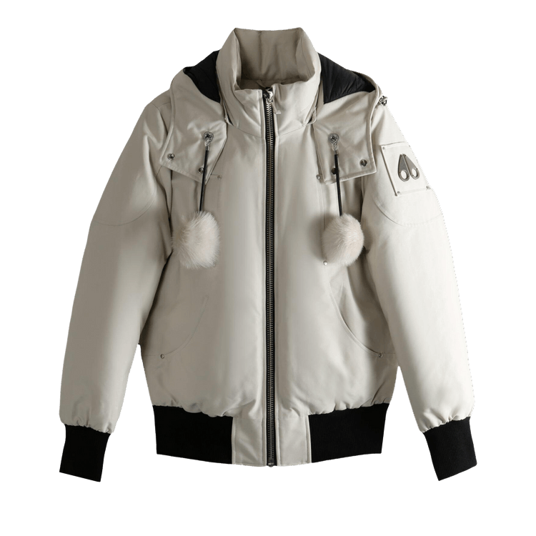Moose Knuckles Debbie Bomber 'Alabaster'