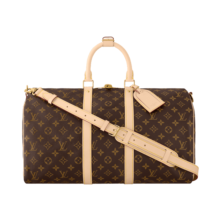 Louis Vuitton Keepall Bandoulière 45 'Brown Monogram Canvas'
