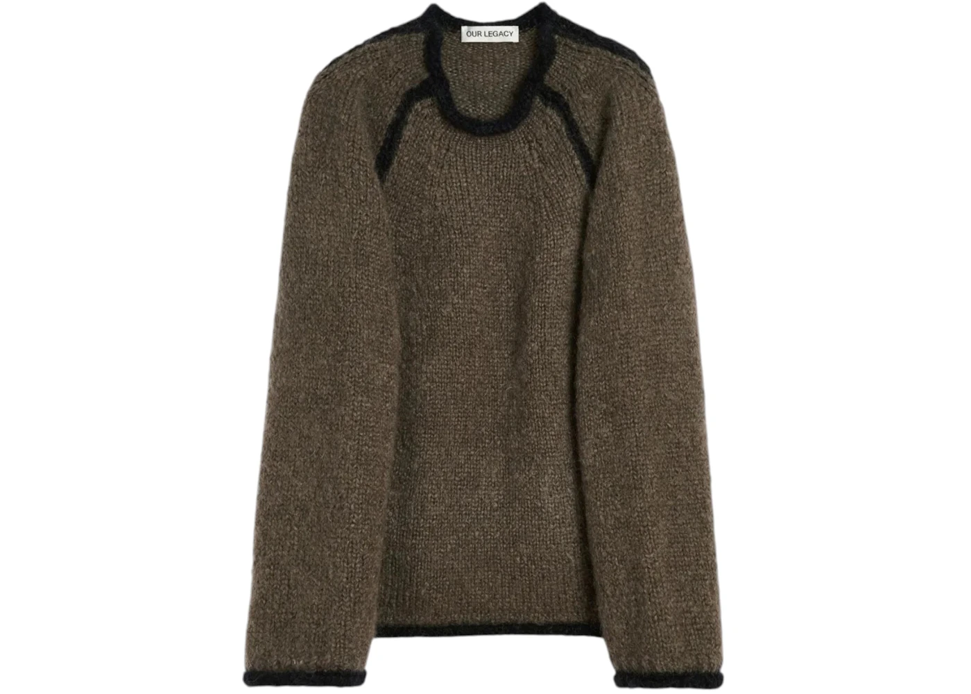Our Legacy Rider Roundneck Sweater Steel Mohair