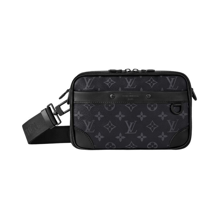Louis Vuitton Alpha Messenger 'Black Monogram Eclipse Canvas'