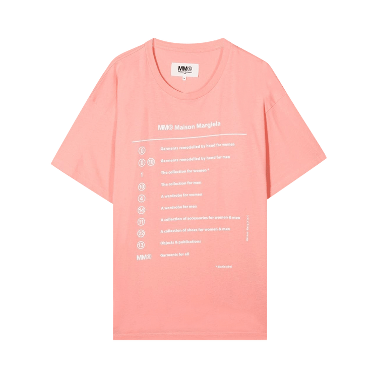 MM6 Maison Margiela Kids T-Shirt 'Peach Pink'
