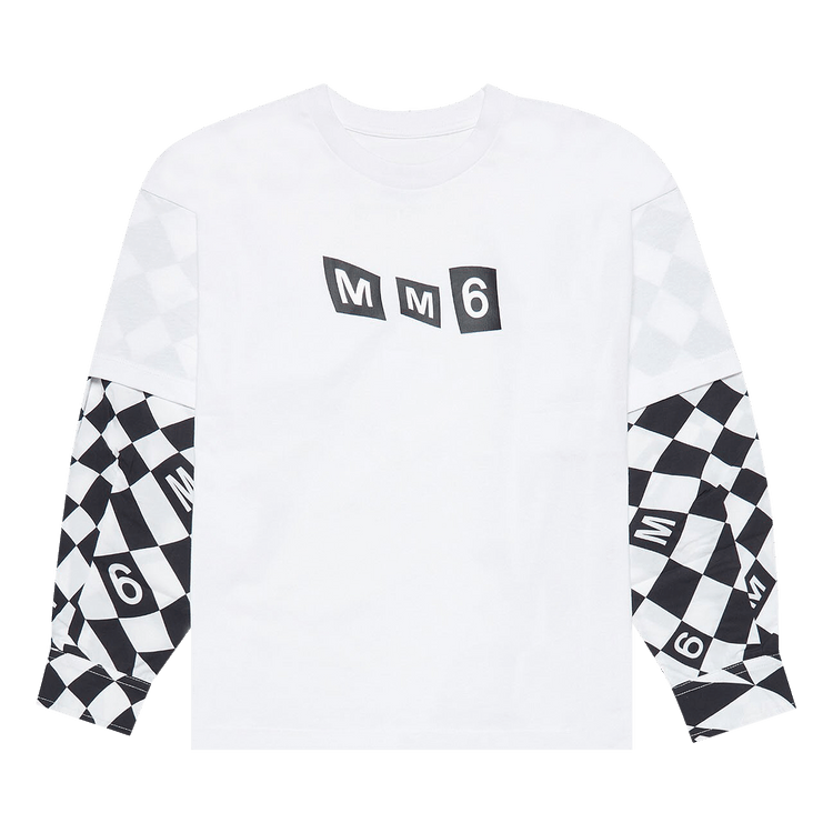 MM6 Maison Margiela Kids Long-Sleeve T-Shirt 'White'