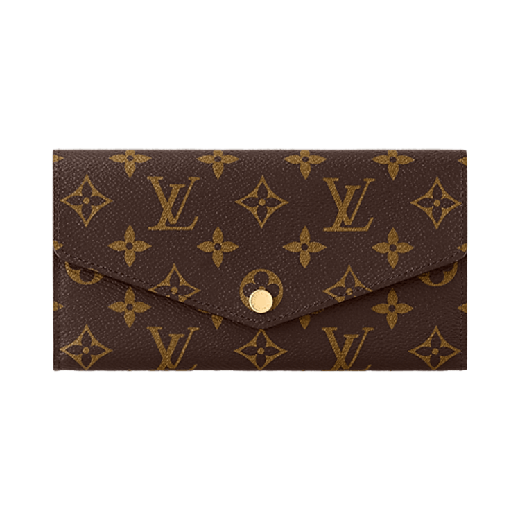 Louis Vuitton Sarah Wallet 'Brown Monogram Canvas'