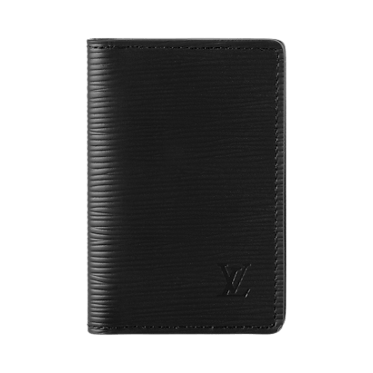 Louis Vuitton Pocket Organizer 'Black Epi Leather'