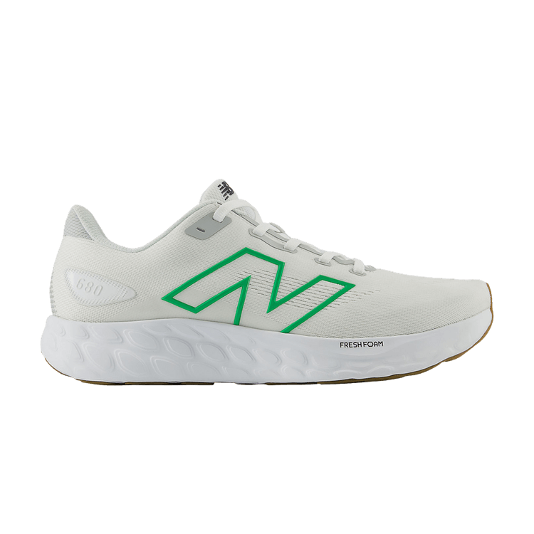 New Balance Fresh Foam 680v8 'White Kelly Green'