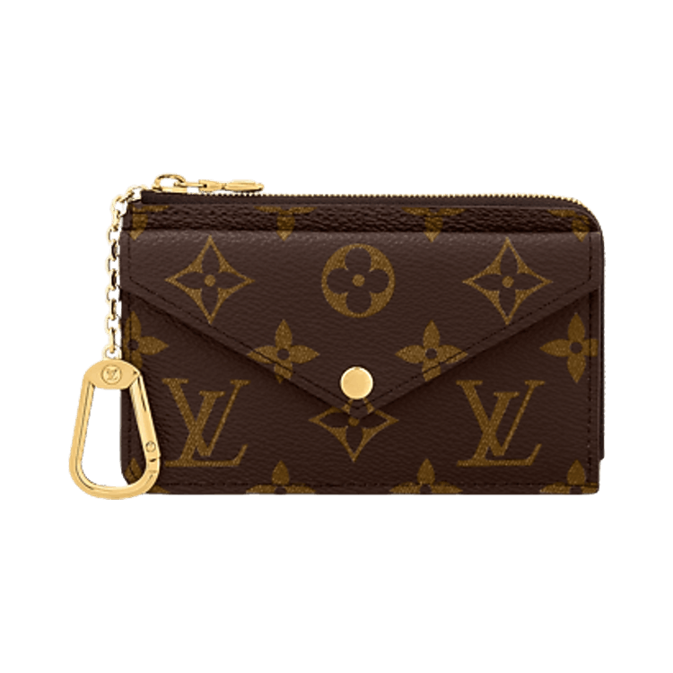 Louis Vuitton Card Holder Recto Verso 'Black/Brown Monogram Canvas'
