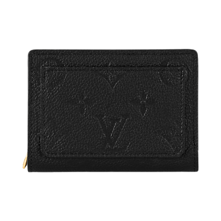 Louis Vuitton Clea Wallet 'Black Monogram Embossed Empreinte Cowhide Leather'