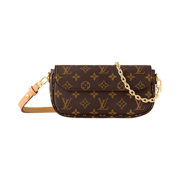 Louis Vuitton Wallet On Chain Ivy 'Brown Monogram Canvas'