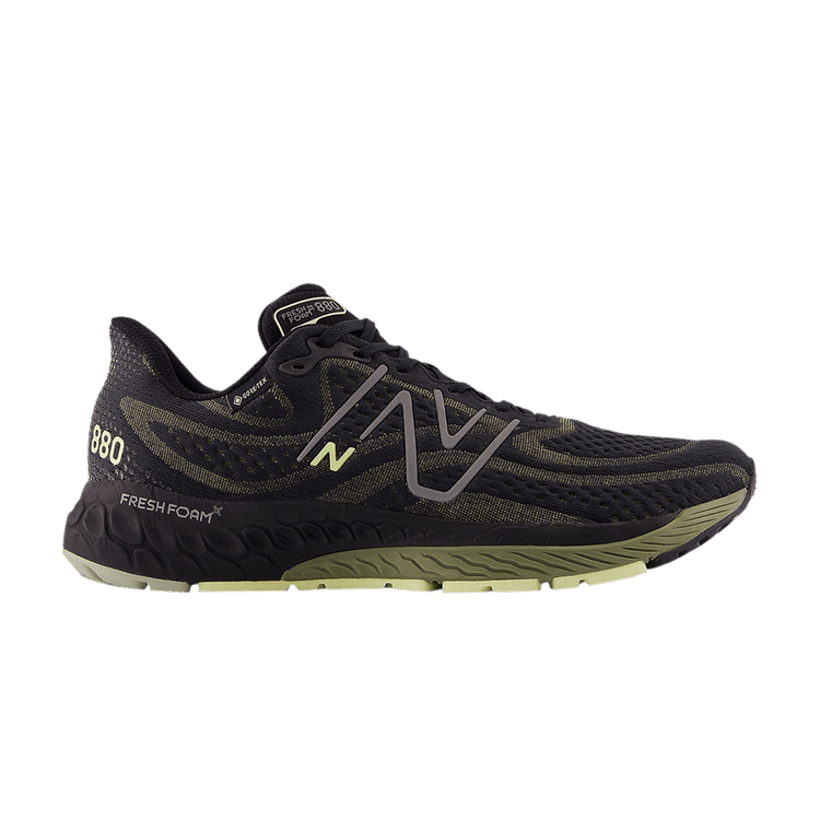 New Balance Fresh Foam X 880v13 GORE-TEX 2E Wide 'Black Dark Olive'