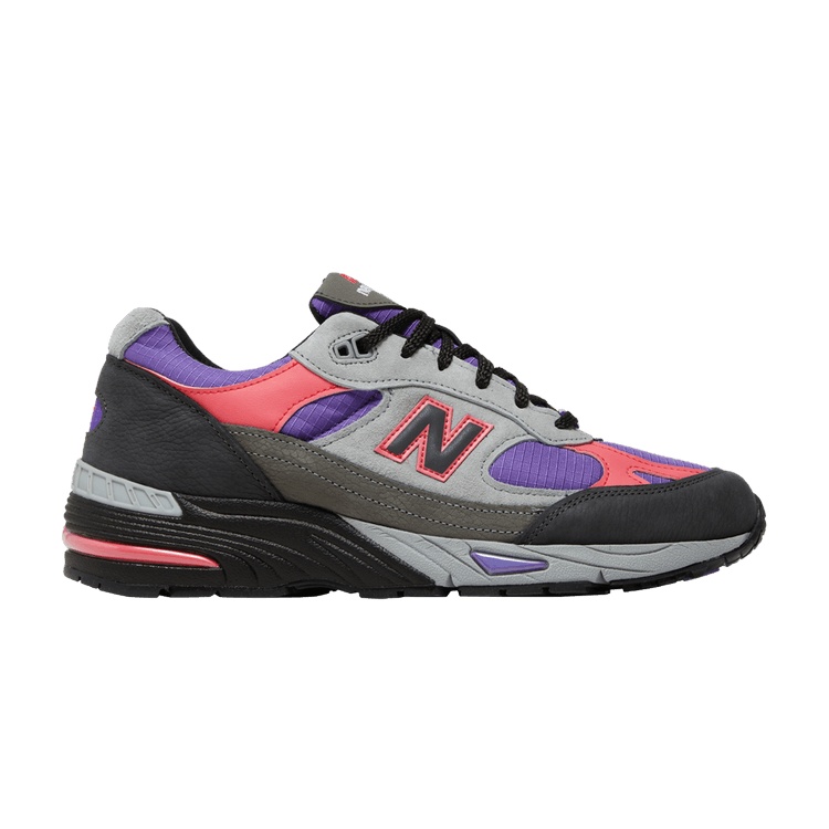 Palace x New Balance 991 Made in England 'Black Ultra Violet'