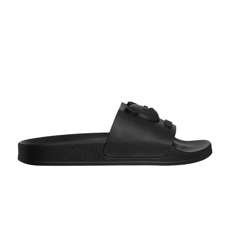 Moschino Wmns Pool Slides 'Black'