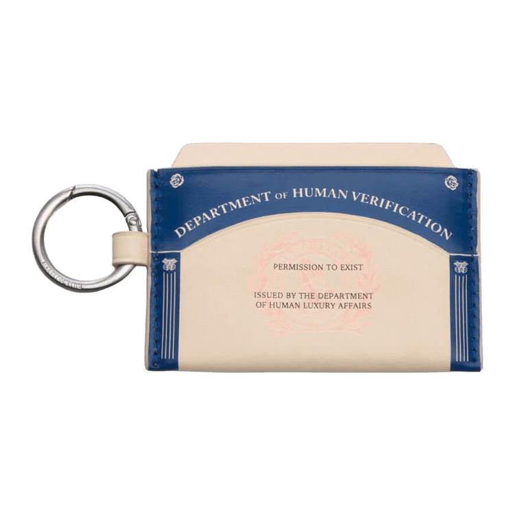 Willy Chavarria Human Verification Wallet 'Royal Blue/White'