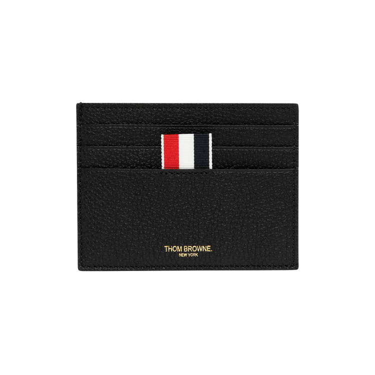 Thom Browne Single Card Holder 'Black'