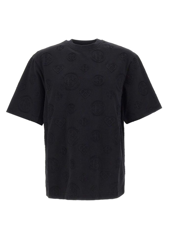 Casablanca Appliquéd Monogram Oversized T-Shirt