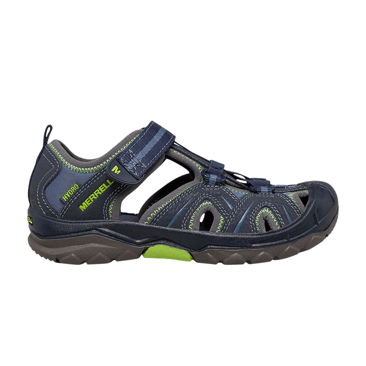 Merrell Hydro Sandal Little Kid 'Navy Green'