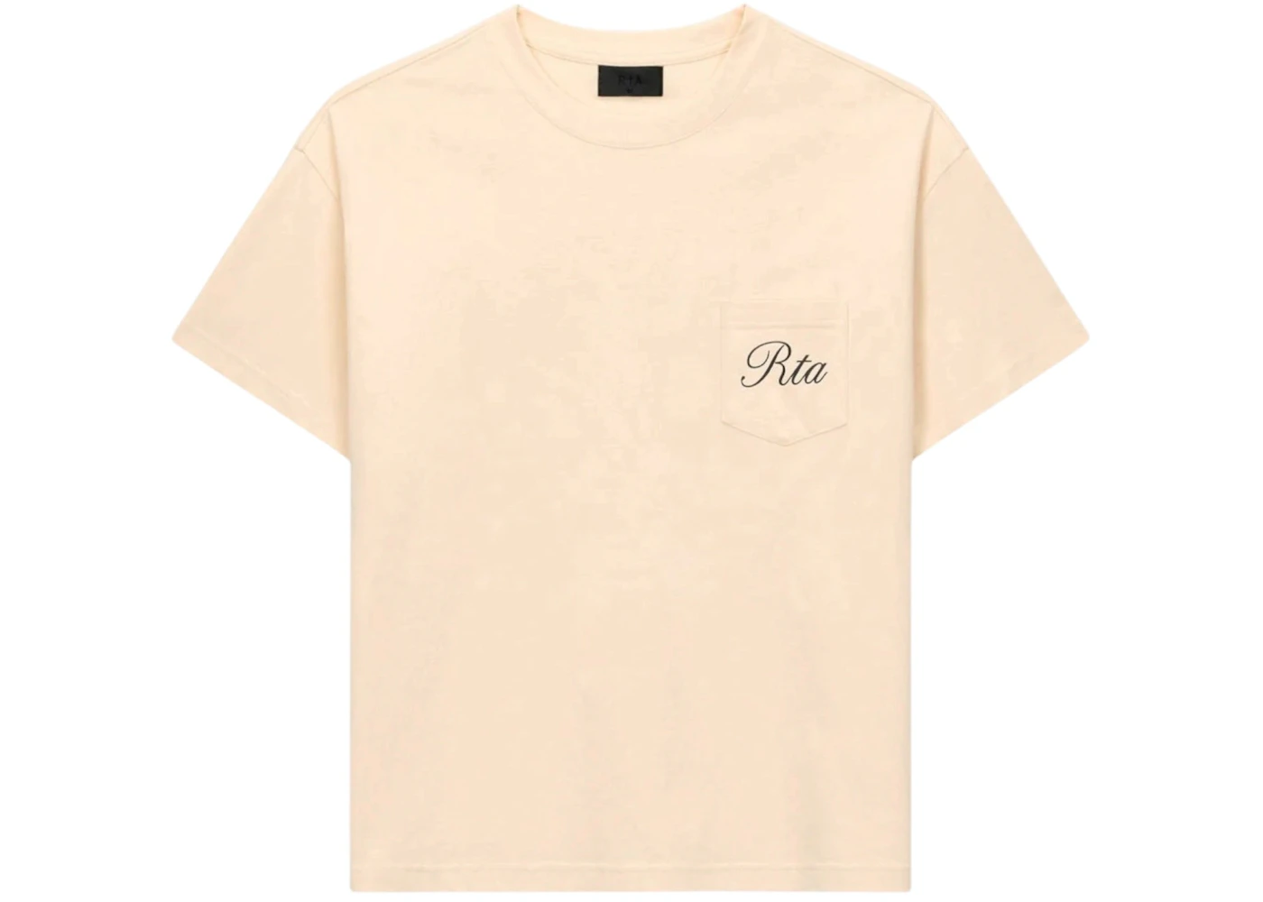 RtA Bastien Pocket Clockface Tee Bone