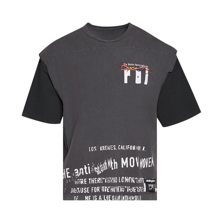 RIVINGTON roi Rebis Moda Apocrypha Quad Tee 'Black'