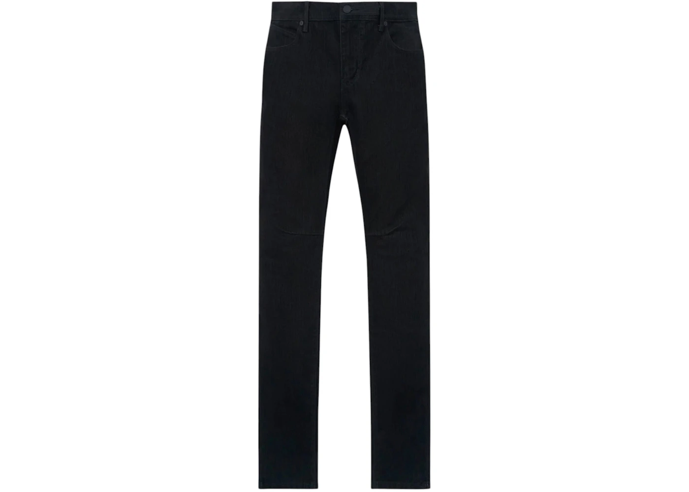 RtA Bryant Flocked Jeans Black