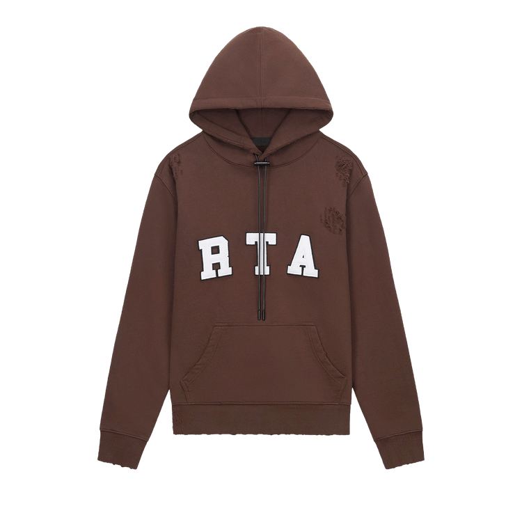 RtA Markus Hoodie 'Brown Collegiate'