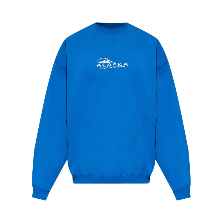 Vetements Alaska Tourist Sweatshirt 'Blue'