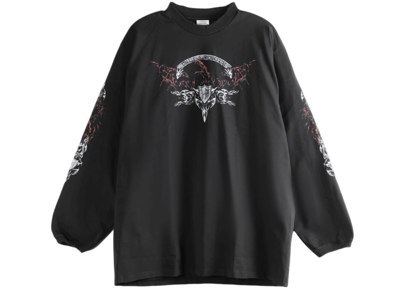 Vetements Metal Longsleeve Sweatpants Black