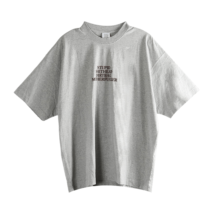 Vetements MF T-Shirt 'Grey Melange'