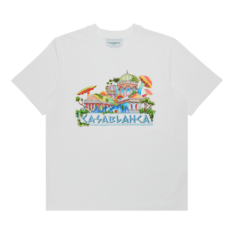 Casablanca The Road To Knowledge Printed T-Shirt 'White'