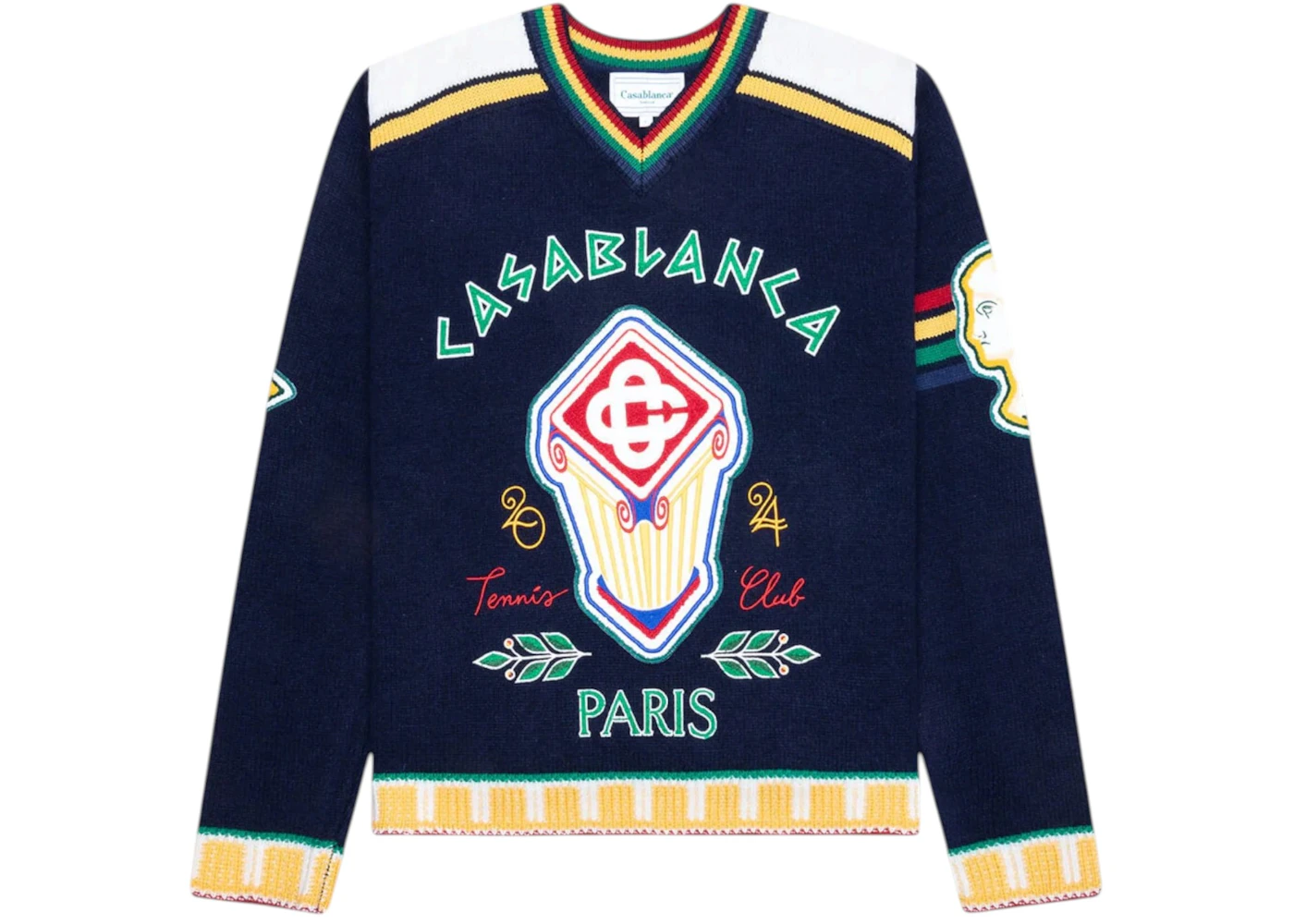 Casablanca Fraternity Sweatshirt Navy/Striped
