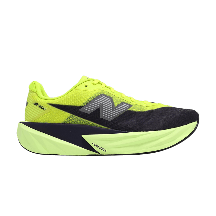 New Balance Fuelcell Rebel V4 2E Wide 'Yellow Black'