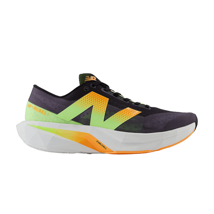 New Balance FuelCell Rebel v4 2E Wide 'Black White Peach'