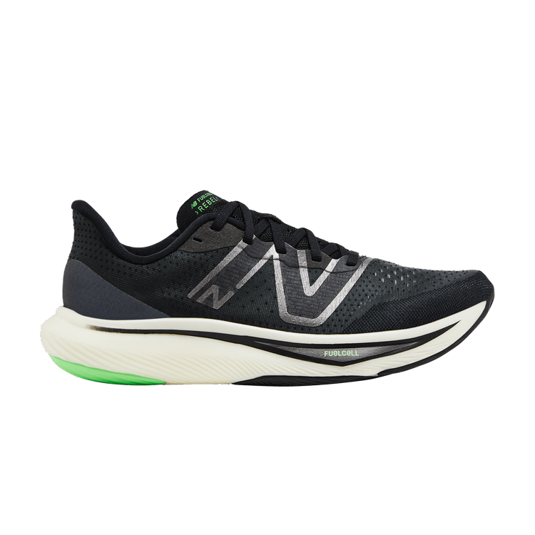 New Balance FuelCell Rebel v3 'Black Vibrant Spring'