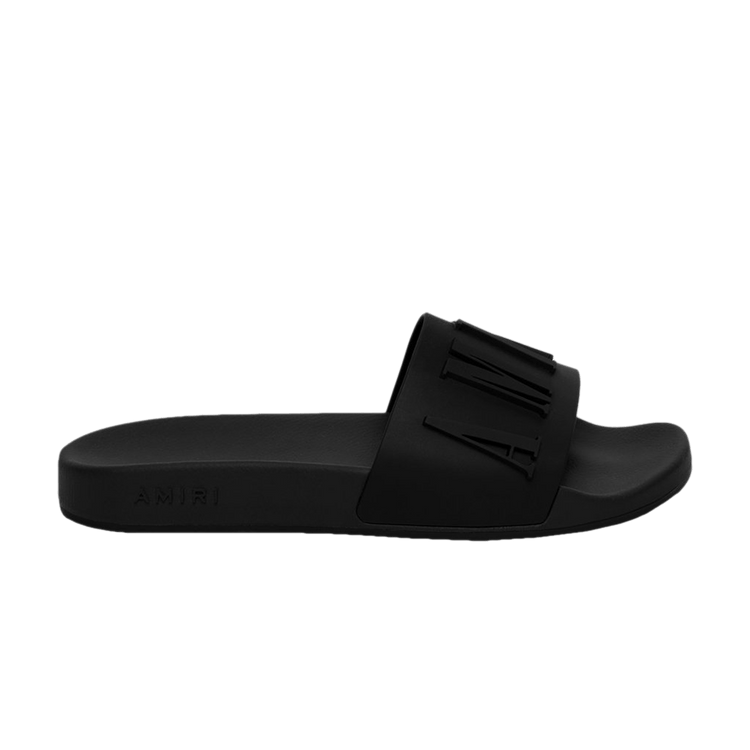 Amiri Logo Pool Slide 'Black'